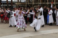 Folklore festival defile Spain Barcelona
